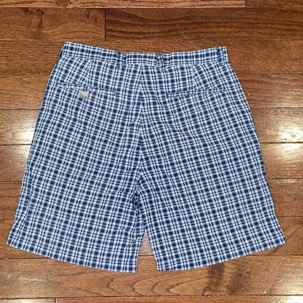 Bobby Jones Plaid Golf Shorts 32 Prep Ivy Coastal Dadcore Cotton